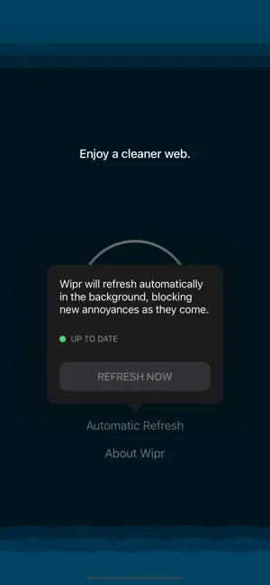 Wipr Screenshot 4