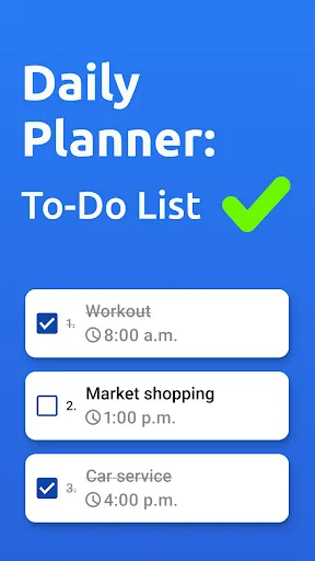 My Daily Planner: To-Do List Screenshot 3